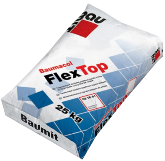 Високоеластичний клей для плитки Baumit Flex Top, 25 кг C2TES1