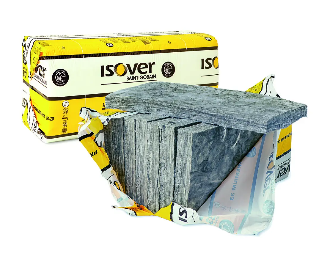 Звукопоглинаюча вата Isover Premium 1170х610х50 мм