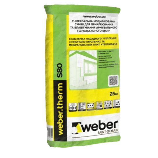 Weber.therm S80 , 25 кг