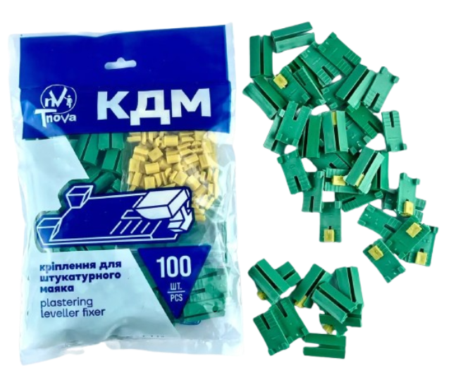 Кріплення для штукатурного маяка (КДМ) 100шт/уп